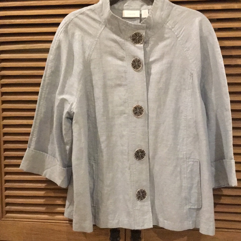 NWOT linen/cotton blend jacket